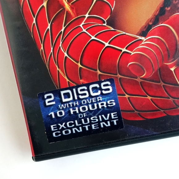 Spiderman 2 Full Screen Edition 2 Disc DVD  2 New Reusable Popcorn Containers - Picture 10 of 12